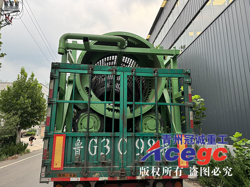 滾筒篩洗砂機發往甯波